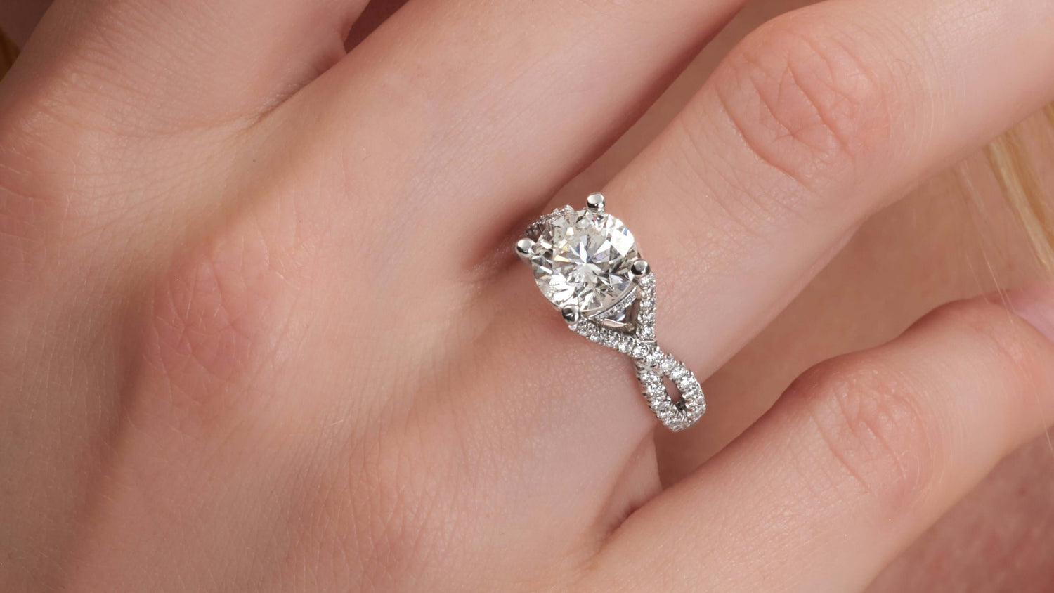 Hidden Halo Jewelry collection at Edward's Jewelry San Francisco