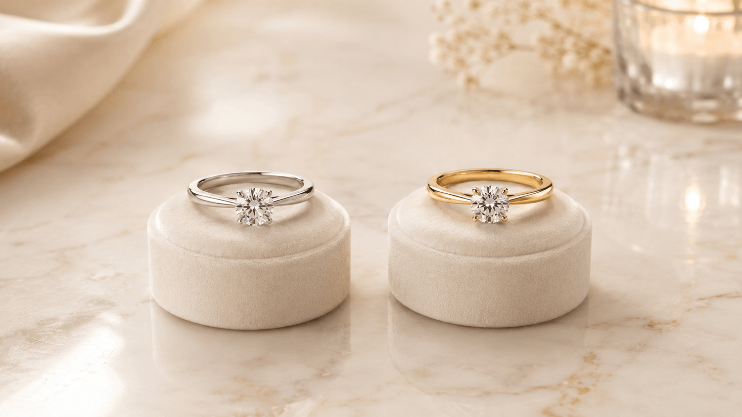 White Gold vs Yellow Gold