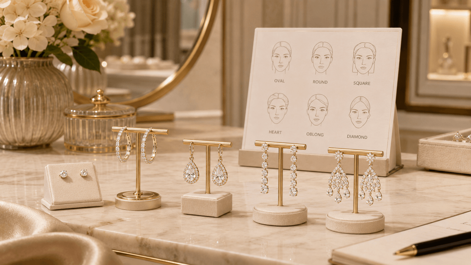 How to Choose Jewelry Based on Your Face Shape