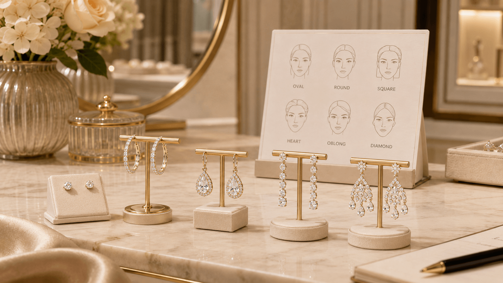How to Choose Jewelry Based on Your Face Shape