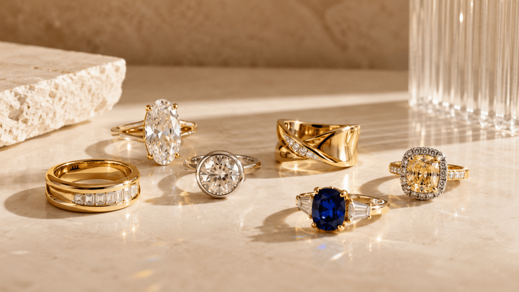 Fall/Winter 2026 Jewelry Trends: Yellow Gold, Bezel Settings and Fancy Shapes