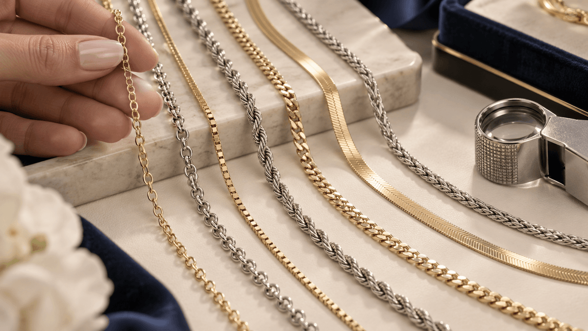 Types of Necklace Chains: A Complete Guide
