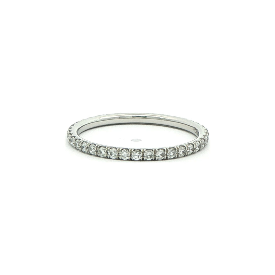 0.48 CT. Pavé Diamond Eternity Band in Platinum