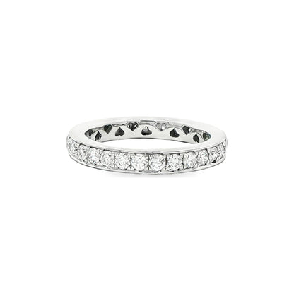 1.13 CT. Pavé Diamond Eternity Band in Platinum