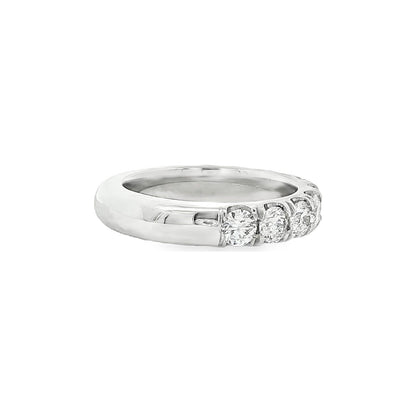 1.45 CT. Ten Round Brilliant Diamond Ring in Platinum view 3