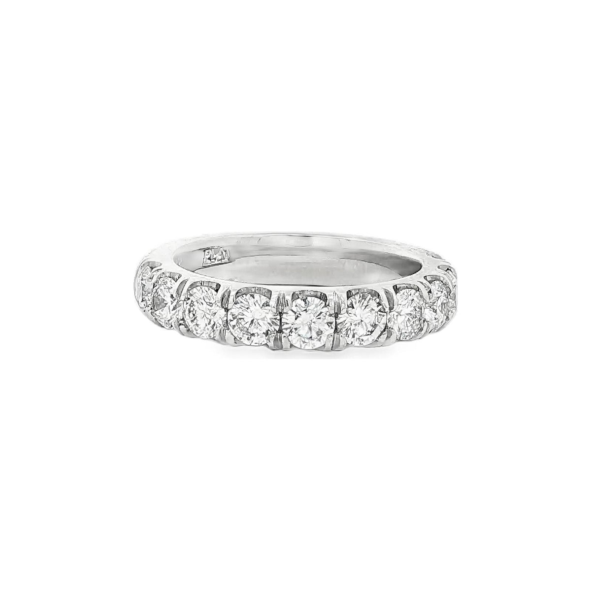 1.45 CT. Ten Round Brilliant Diamond Ring in Platinum view 4