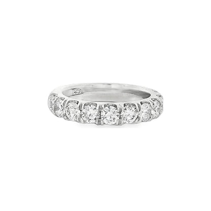 1.45 CT. Ten Round Brilliant Diamond Ring in Platinum view 4