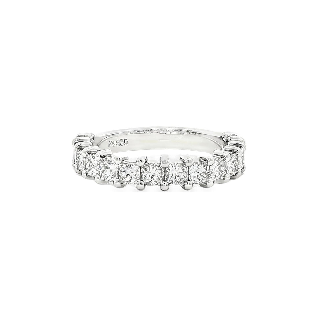 1.53 CT. Fourteen Princess Cut Diamond Ring in Platinum