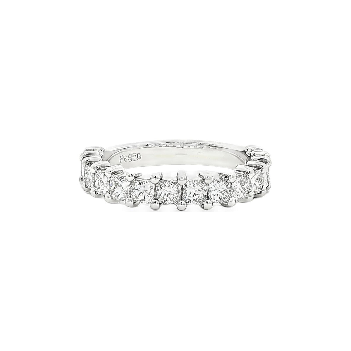 1.53 CT. Fourteen Princess Cut Diamond Ring in Platinum