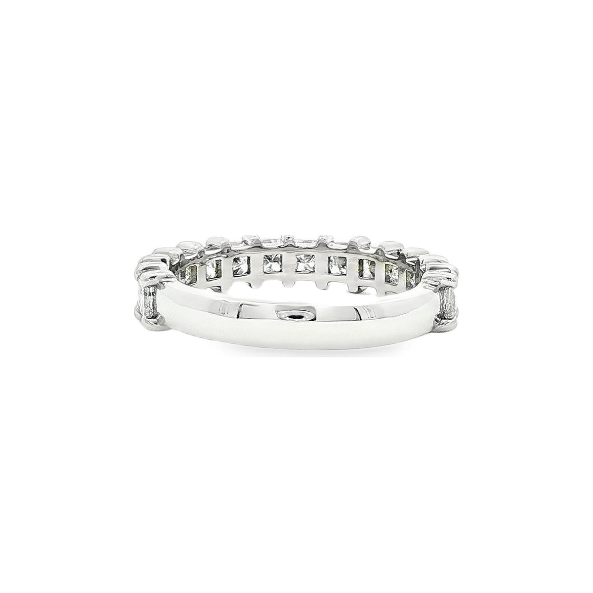1.53 CT. Fourteen Princess Cut Diamond Ring in Platinum view 3