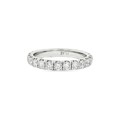 1.56 CT. Round Brilliant Diamond Eternity Band in Platinum