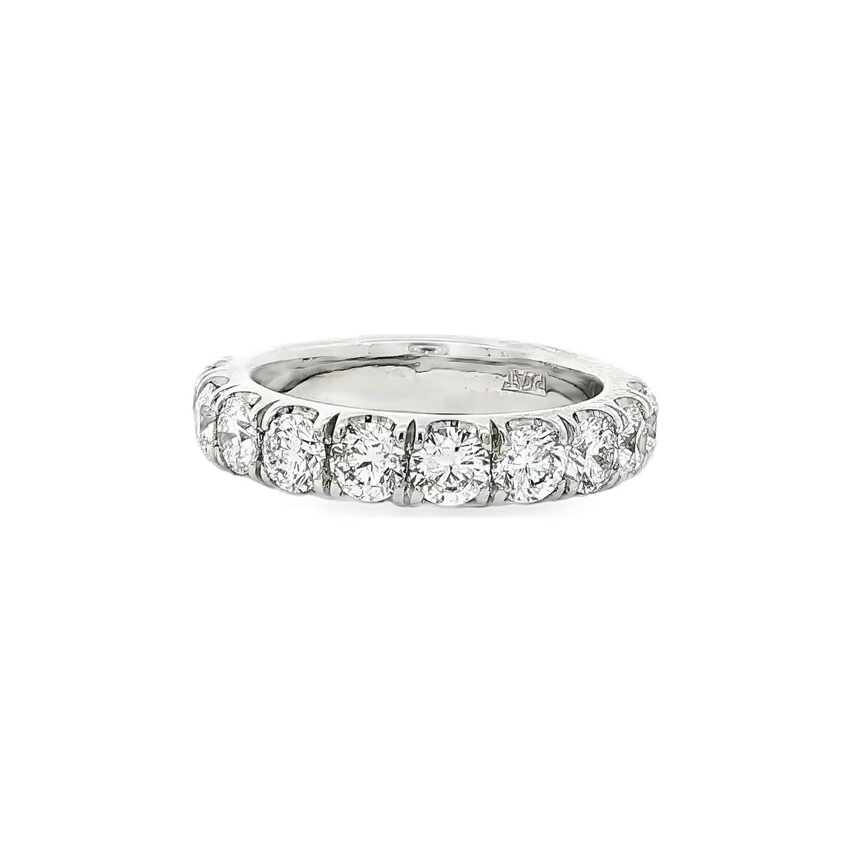 1.86 CT. Ten Round Brilliant Diamond Ring in Platinum view 4
