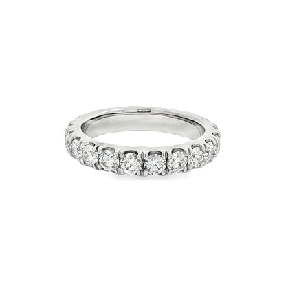2.60 CT. Round Brilliant Diamond Eternity Band in Platinum