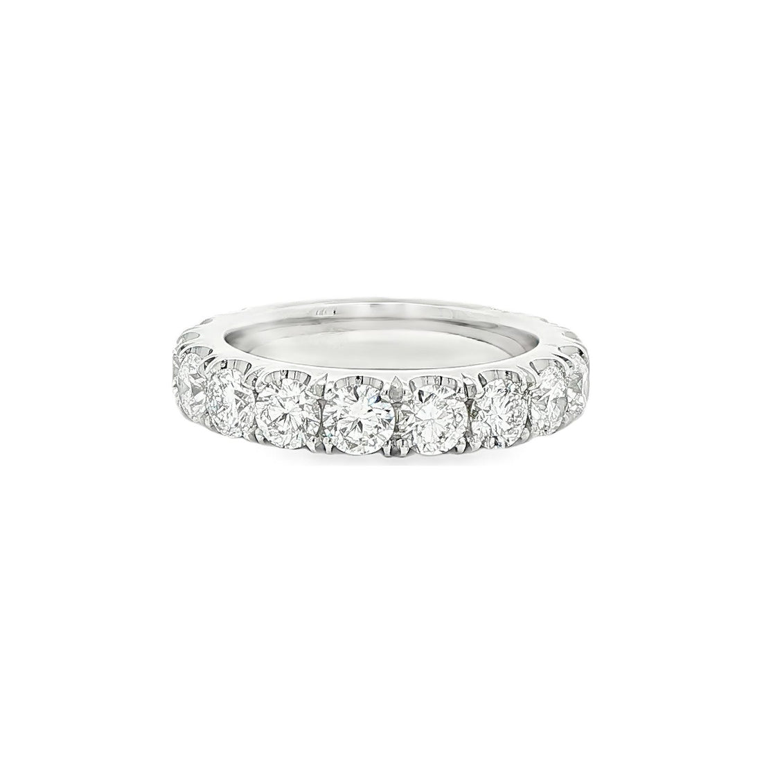 3.33 CT. Round Brilliant Diamond Eternity Band in Platinum