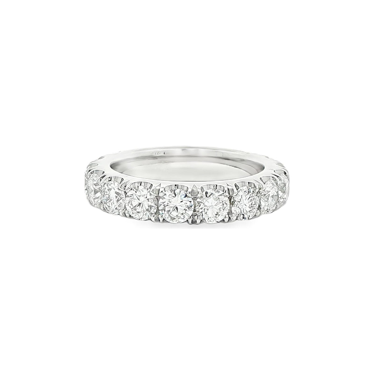 3.33 CT. Round Brilliant Diamond Eternity Band in Platinum